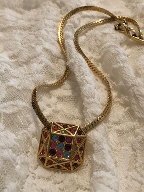 Vintage D’Orlan Buried Treasure Necklace